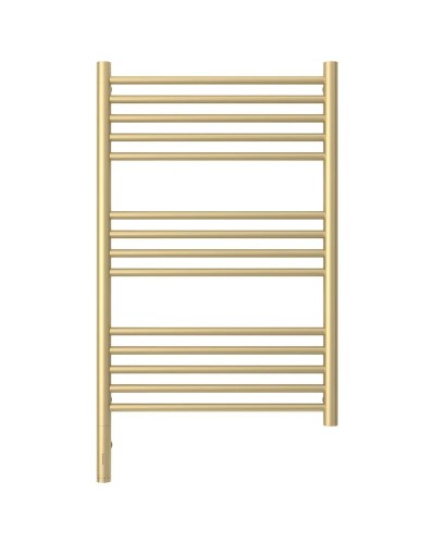 Полотенцесушитель электрический 800х500 шампань матовая МЭМ левый, перемычка прямая Сунержа Богема 3.0 022-5804-8050