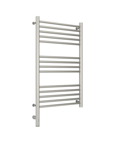 Полотенцесушитель электрический 800х500 сатин МЭМ левый, перемычка прямая Сунержа Богема 3.0 071-5804-8050