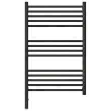 Полотенцесушитель электрический 800х500 темный титан муар МЭМ левый, перемычка прямая Сунержа Богема 3.0 15-5804-8050