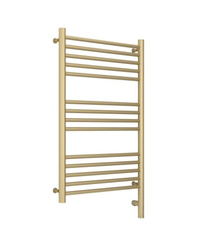 Полотенцесушитель электрический 800х500 шампань матовая МЭМ правый, перемычка прямая Сунержа Богема 3.0 022-5805-8050