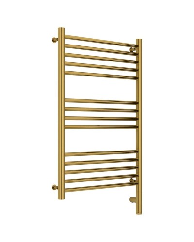 Полотенцесушитель электрический 800х500 золотой МЭМ правый, перемычка прямая Сунержа Богема 3.0 03-5805-8050