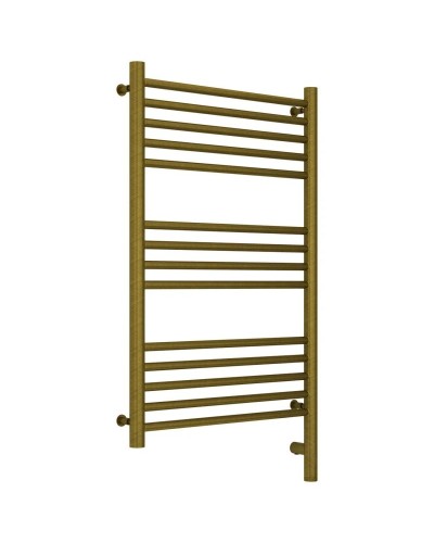 Полотенцесушитель электрический 800х500 состаренная бронза МЭМ правый, перемычка прямая Сунержа Богема 3.0 05-5805-8050