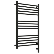 Полотенцесушитель электрический 800х500 черный матовый МЭМ правый, перемычка прямая Сунержа Богема 3.0 31-5805-8050