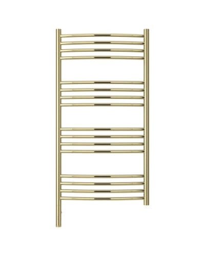 Полотенцесушитель электрический 1000х500 шампань МЭМ левый, перемычка выгнутая Сунержа Богема 3.0 020-5802-1050