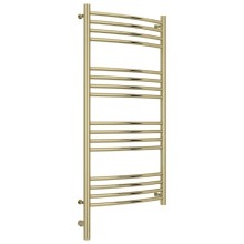 Полотенцесушитель электрический 1000х500 шампань МЭМ левый, перемычка выгнутая Сунержа Богема 3.0 020-5802-1050