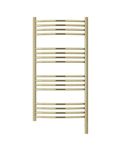 Полотенцесушитель электрический 1000х500 шампань МЭМ правый, перемычка выгнутая Сунержа Богема 3.0 020-5803-1050