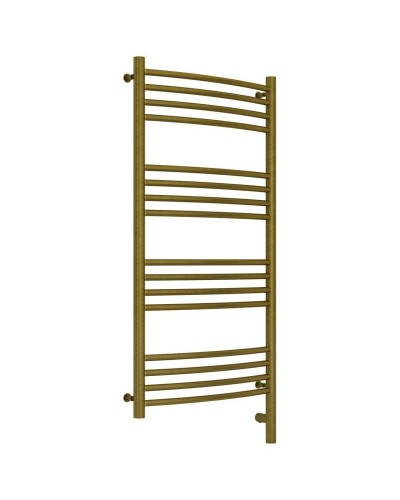 Полотенцесушитель электрический 1000х500 состаренная бронза МЭМ правый, перемычка выгнутая Сунержа Богема 3.0 05-5803-1050