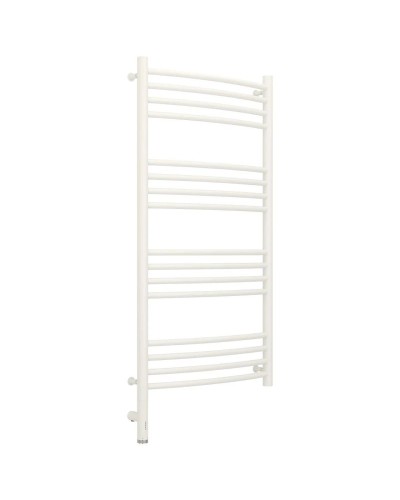 Полотенцесушитель электрический 1000х500 белый матовый МЭМ левый, перемычка выгнутая Сунержа Богема 3.0 30-5802-1050