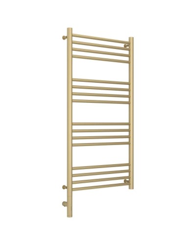 Полотенцесушитель электрический 1000х500 шампань матовая МЭМ левый, перемычка прямая Сунержа Богема 3.0 022-5804-1050