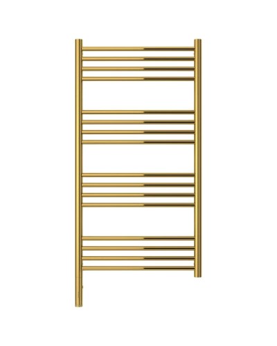 Полотенцесушитель электрический 1000х500 золотой МЭМ левый, перемычка прямая Сунержа Богема 3.0 03-5804-1050