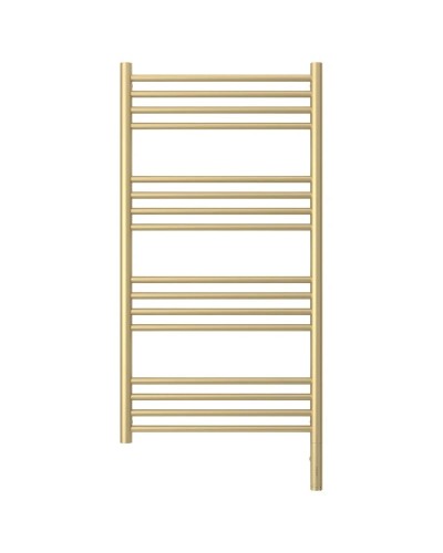 Полотенцесушитель электрический 1000х500 шампань матовая МЭМ правый, перемычка прямая Сунержа Богема 3.0 022-5805-1050