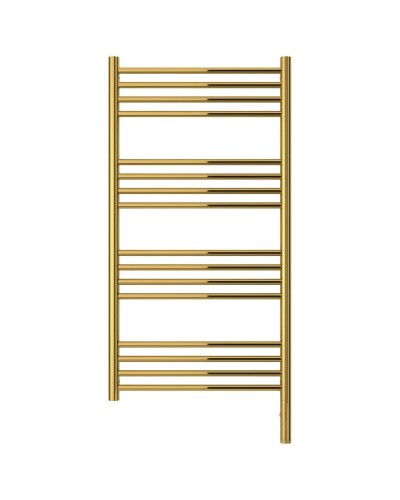 Полотенцесушитель электрический 1000х500 золотой МЭМ правый, перемычка прямая Сунержа Богема 3.0 03-5805-1050