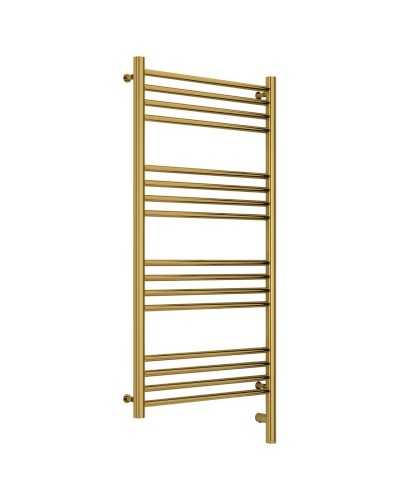 Полотенцесушитель электрический 1000х500 золотой МЭМ правый, перемычка прямая Сунержа Богема 3.0 03-5805-1050