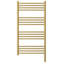 Полотенцесушитель электрический 1000х500 золотой матовый МЭМ правый, перемычка прямая Сунержа Богема 3.0 032-5805-1050