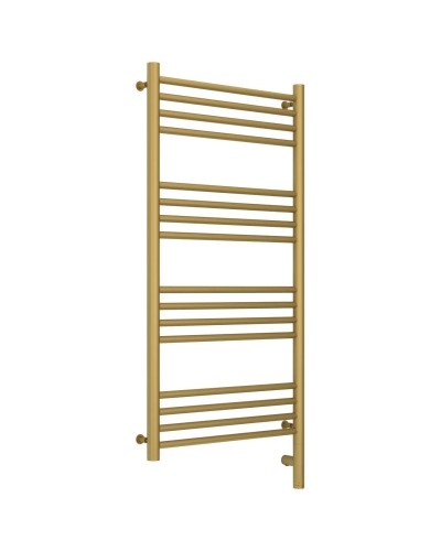 Полотенцесушитель электрический 1000х500 золотой матовый МЭМ правый, перемычка прямая Сунержа Богема 3.0 032-5805-1050