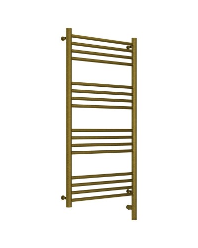 Полотенцесушитель электрический 1000х500 состаренная бронза МЭМ правый, перемычка прямая Сунержа Богема 3.0 05-5805-1050