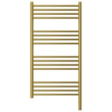 Полотенцесушитель электрический 1000х500 состаренная латунь МЭМ правый, перемычка прямая Сунержа Богема 3.0 051-5805-1050