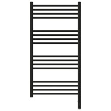 Полотенцесушитель электрический 1000х500 черный матовый МЭМ правый, перемычка прямая Сунержа Богема 3.0 31-5805-1050