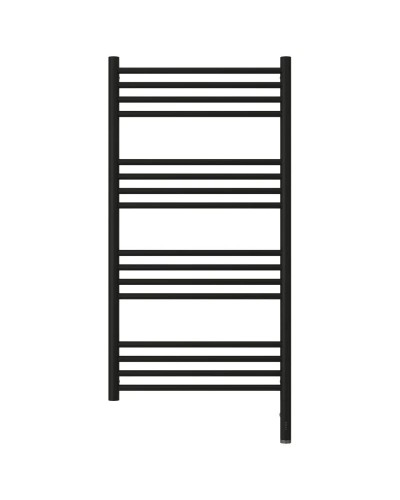 Полотенцесушитель электрический 1000х500 черный матовый МЭМ правый, перемычка прямая Сунержа Богема 3.0 31-5805-1050