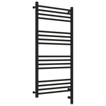 Полотенцесушитель электрический 1000х500 черный матовый МЭМ правый, перемычка прямая Сунержа Богема 3.0 31-5805-1050