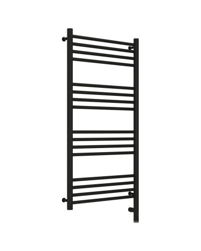 Полотенцесушитель электрический 1000х500 черный матовый МЭМ правый, перемычка прямая Сунержа Богема 3.0 31-5805-1050