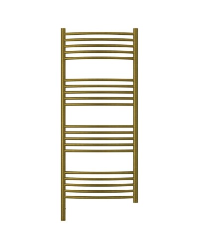 Полотенцесушитель электрический 1200х500 состаренная бронза МЭМ левый, перемычка выгнутая Сунержа Богема 3.0 05-5802-1250