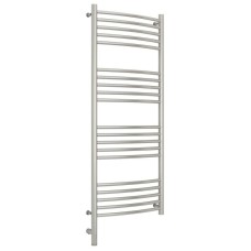 Полотенцесушитель электрический 1200х500 сатин МЭМ левый, перемычка выгнутая Сунержа Богема 3.0 071-5802-1250