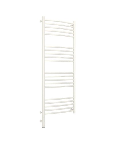 Полотенцесушитель электрический 1200х500 белый глянец МЭМ левый, перемычка выгнутая Сунержа Богема 3.0 12-5802-1250