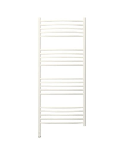 Полотенцесушитель электрический 1200х500 белый матовый МЭМ левый, перемычка выгнутая Сунержа Богема 3.0 30-5802-1250