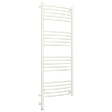 Полотенцесушитель электрический 1200х500 белый матовый МЭМ левый, перемычка выгнутая Сунержа Богема 3.0 30-5802-1250