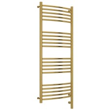 Полотенцесушитель электрический 1200х500 золотой МЭМ правый, перемычка выгнутая Сунержа Богема 3.0 03-5803-1250