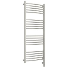 Полотенцесушитель электрический 1200х500 сатин МЭМ правый, перемычка выгнутая Сунержа Богема 3.0 071-5803-1250