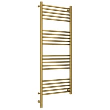 Полотенцесушитель электрический 1200х500 золотой МЭМ левый, перемычка прямая Сунержа Богема 3.0 03-5804-1250