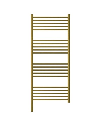 Полотенцесушитель электрический 1200х500 состаренная бронза МЭМ левый, перемычка прямая Сунержа Богема 3.0 05-5804-1250