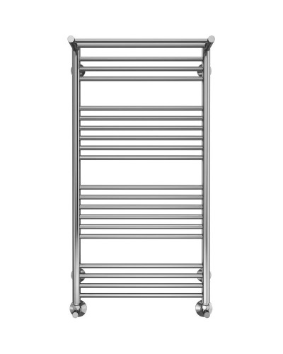 Полотенцесушитель водяной 1010х532 подключение нижнее Terminus Аврора с полкой П20