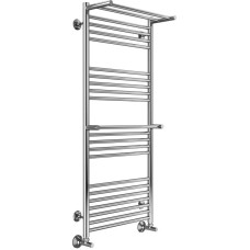 Полотенцесушитель водяной 1200х532 подключение нижнее Terminus Аврора с полкой П22