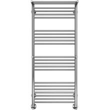 Полотенцесушитель водяной 1200х532 подключение нижнее Terminus Аврора с полкой П22