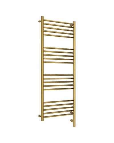 Полотенцесушитель электрический 1200х500 золотой МЭМ правый, перемычка прямая Сунержа Богема 3.0 03-5805-1250