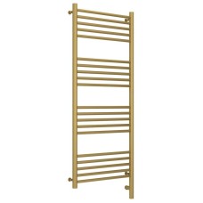 Полотенцесушитель электрический 1200х500 золотой матовый МЭМ правый, перемычка прямая Сунержа Богема 3.0 032-5805-1250