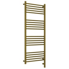 Полотенцесушитель электрический 1200х500 состаренная бронза МЭМ правый, перемычка прямая Сунержа Богема 3.0 05-5805-1250