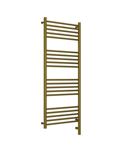 Полотенцесушитель электрический 1200х500 состаренная бронза МЭМ правый, перемычка прямая Сунержа Богема 3.0 05-5805-1250