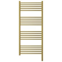 Полотенцесушитель электрический 1200х500 состаренная латунь МЭМ правый, перемычка прямая Сунержа Богема 3.0 051-5805-1250