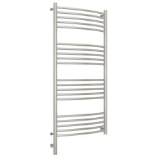 Полотенцесушитель электрический 1200х600 сатин МЭМ левый, перемычка выгнутая Сунержа Богема 3.0 071-5802-1260