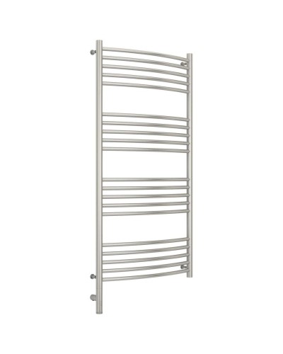 Полотенцесушитель электрический 1200х600 сатин МЭМ левый, перемычка выгнутая Сунержа Богема 3.0 071-5802-1260