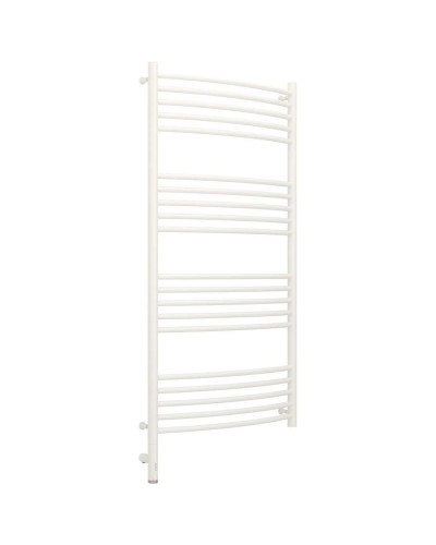 Полотенцесушитель электрический 1200х600 белый матовый МЭМ левый, перемычка выгнутая Сунержа Богема 3.0 30-5802-1260