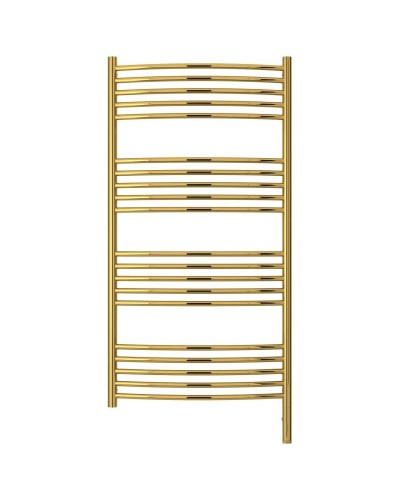 Полотенцесушитель электрический 1200х600 золотой МЭМ правый, перемычка выгнутая Сунержа Богема 3.0 03-5803-1260