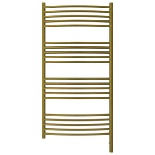 Полотенцесушитель электрический 1200х600 состаренная бронза МЭМ правый, перемычка выгнутая Сунержа Богема 3.0 05-5803-1260