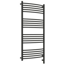 Полотенцесушитель электрический 1200х600 темный титан муар МЭМ правый, перемычка выгнутая Сунержа Богема 3.0 15-5803-1260