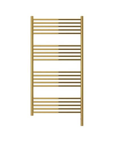 Полотенцесушитель электрический 1200х600 золотой МЭМ правый, перемычка прямая Сунержа Богема 3.0 03-5805-1260