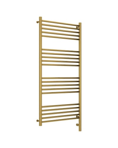 Полотенцесушитель электрический 1200х600 золотой МЭМ правый, перемычка прямая Сунержа Богема 3.0 03-5805-1260